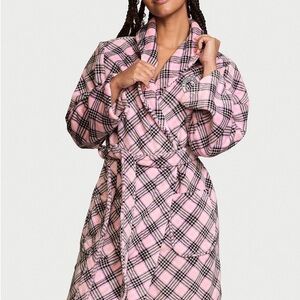 Victoria’s Secret Plaid Pink Women's Robe